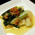 ビバックママ's cooksnap of when they made 下仁田ネギのオイル焼き・ニンニク風味.