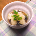 クックELA1F5☆'s cooksnap of when they made ナスの揚げ浸しみぞれのせ.