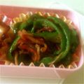 三毛三毛's cooksnap of when they made お弁当に♪ピーマンとカニかまのきんぴら.