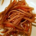 クックB994VQ☆'s cooksnap of when they made 超簡単！きんぴらごぼう.