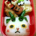 翔瑛ママ's cooksnap of when they made ☆キャラ弁☆妖怪ウォッチ コマさん.
