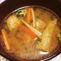 doropy's cooksnap of when they made 炒めごぼうとニンジンのお味噌汁.