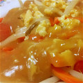 りょうびん's cooksnap of when they made もやしと卵の甘酢あんかけ.