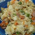 庭のめだか's cooksnap of when they made 玉ねぎたくさんやさしめチャーハン.