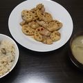 ｽｶｲﾌｨｯｼｭ☆'s cooksnap of when they made シャキシャキれんこんきんぴら.
