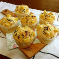 SUI＊KOH's cooksnap of when they made おうちCafe♡スイートポテトマフィン.