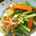 チャンカナ、's cooksnap of when they made 小松菜と白滝の炒めもの.