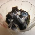 ♪おーちゃんダポ♪'s cooksnap of when they made コーヒー寒天ゼリー練乳がけ.