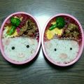 ななもものはは's cooksnap of when they made 簡単♪ぶたさんのお弁当〈キャラ弁〉.
