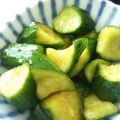 にったんはは's cooksnap of when they made 濃い、大蒜入り胡瓜の中華漬け.