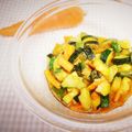 mayunaCook's cooksnap of when they made レンジで簡単♪ズッキーニとピーマン中華風.