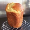 ♪おれんじ30♪'s cooksnap of when they made ＨＢで作る♪プリン風味の食パン♪.