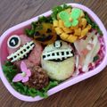 minch＊＊'s cooksnap of when they made トッキュウジャーころころおにぎりキャラ弁.