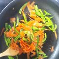 わやなたかは's cooksnap of when they made ピーマンと人参のきんぴら.