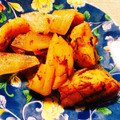 maeとも's cooksnap of when they made イカと玉ねぎの照り焼き.