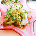 keiO3's cooksnap of when they made 貝割れとしめじのみぞれ和えにササミも+.