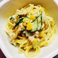 ＫawausosO's cooksnap of when they made ツルツル☆時短シーチキンのサラダパスタ.