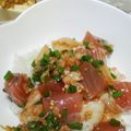 じょここ's cooksnap of when they made ご飯がススム♪マグロキムチ丼.