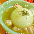 みぃすけママちゃん's cooksnap of when they made 簡単★丸ごとオニオンスープ.