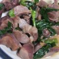 juju3's cooksnap of when they made おつまみに最高！砂肝炒め.