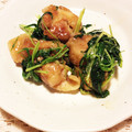 ドラえもん2410's cooksnap of when they made 鶏肉と水菜のなんちゃって照り焼き炒め.