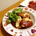 komutatata's cooksnap of when they made 簡単ヘルシー豚と蓮根のナゲットハンバーグ.