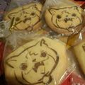 colyn's cooksnap of when they made 大喜び！ステンシルで妖怪ウォッチクッキー.