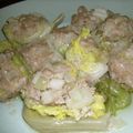 Swanwing's cooksnap of when they made しゅうまいの白菜巻き♪.