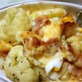 ダウンローズ's cooksnap of when they made カリフラワーグラタン.