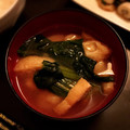 marumaro12's cooksnap of when they made 小松菜とうす揚げのみそ汁.