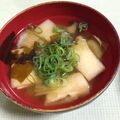☆笑くぼ☆'s cooksnap of when they made 体の芯からポッカポカ♪生姜の味噌汁.