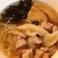 Ｄｒａｇｏｎｓ★Ｇ's cooksnap of when they made だしがおいしい♪鶏きつねうどん.