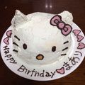 はぁるみん's cooksnap of when they made キティちゃんのドームケーキ.