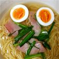 kei2146's cooksnap of when they made ニラとベーコンをのせた醤油ラーメン.