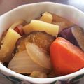 mi3337ne's cooksnap of when they made 簡単うまうま　さついも入りの簡単肉じゃが.