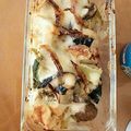 れあきち's cooksnap of when they made 簡単とろとろ♪ズッキーニとかぶのグラタン.