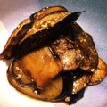 tanapi's cooksnap of when they made 簡単☆ヒラヒラ茄子の生姜ポン酢付け☆.