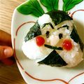 meguo2929's cooksnap of when they made キャラ弁 おむすびマン♪…２才児お弁当….