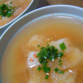 かき氷's cooksnap of when they made 心もほかほか♡キムチとおもちのスープ.