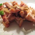 下から読んでも山本山's cooksnap of when they made ジューシーで柔らかいバンバンジー風チキン.