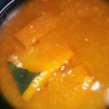 チビ太のおでん's cooksnap of when they made かぼちゃたっぷりの味噌汁.