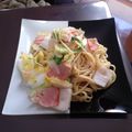 あやぱん7's cooksnap of when they made 白菜とベーコンの塩焼きそば♪.