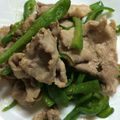 ゆかてぃ〜's cooksnap of when they made 豚こまとピーマンのシンプル炒め.