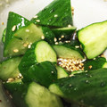 zipnzippy's cooksnap of when they made 簡単塩だれきゅうり.