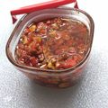 しあはー's cooksnap of when they made 辛くない。赤ピーマンの食べるオイル✿.