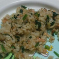 ミルクプリンちゃん's cooksnap of when they made 鮭フレークとほうれん草の塩バター炒飯.