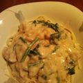 ぽかふぇ's cooksnap of when they made 鶏肉のクリームパスタ.