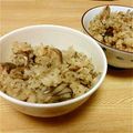 jiin's cooksnap of when they made 水煮缶で☆サバと舞茸の炊き込みご飯.