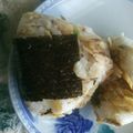 稲沢ゆり's cooksnap of when they made あじの開きde絶品おにぎり.
