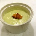 うめぽちょ's cooksnap of when they made ほんわり♪空豆スープ.